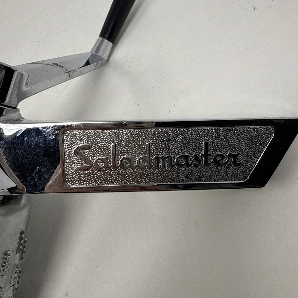 Vintage Saladmaster Food Processor Cutter Shredder Grater Slicer USA Read